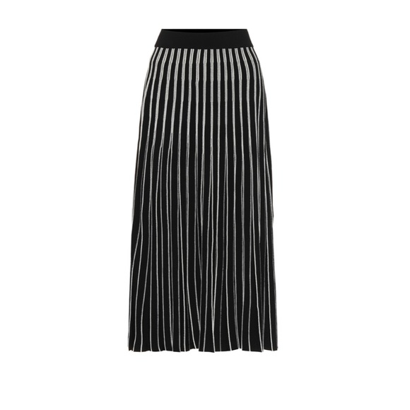 Tory Burch Dresses & Skirts - Tory Burch Pleated Striped Knit Skirt